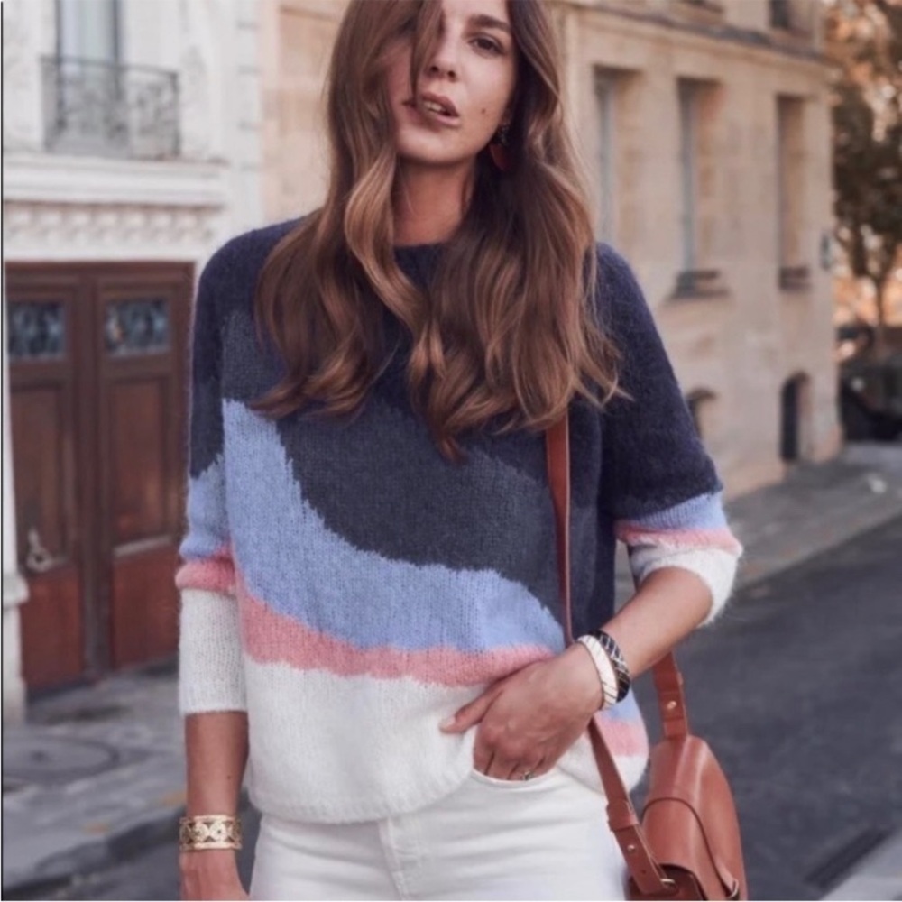 Sezane Winnie Alpaca Jumper size Small